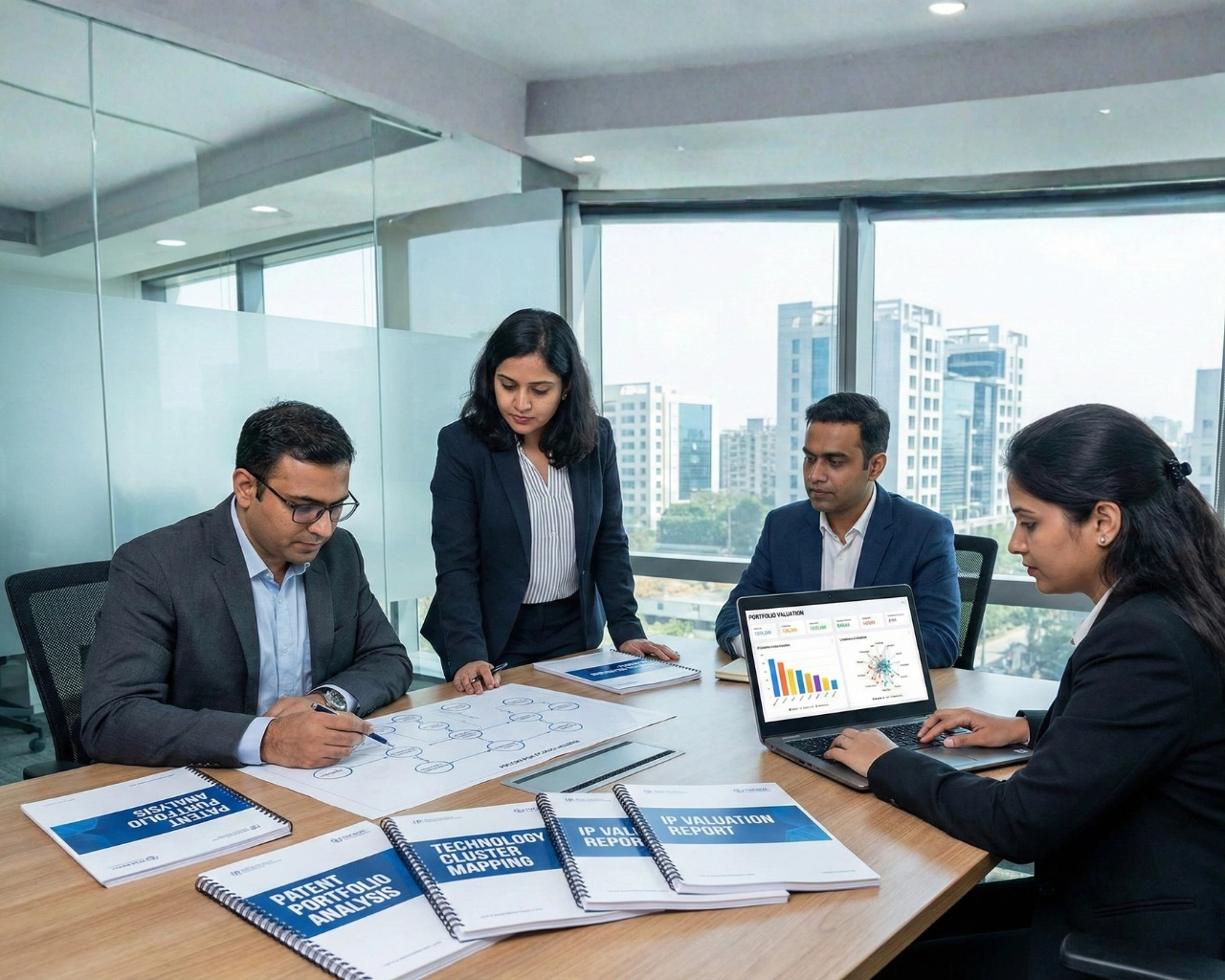 Patent Portfolio & Cluster Valuation