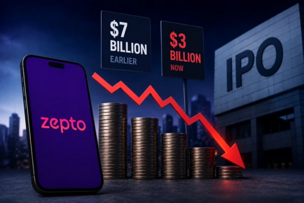 Zepto's IPO Valuation Reset: From $7 Billion to $3 Billion