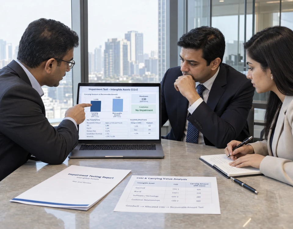 Intangible Asset Impairment Testing Experts in India