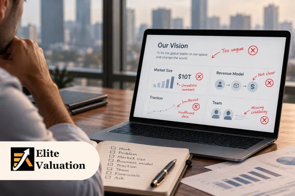 The 5 Biggest Pitch Deck Mistakes That Guarantee an Investor "No"